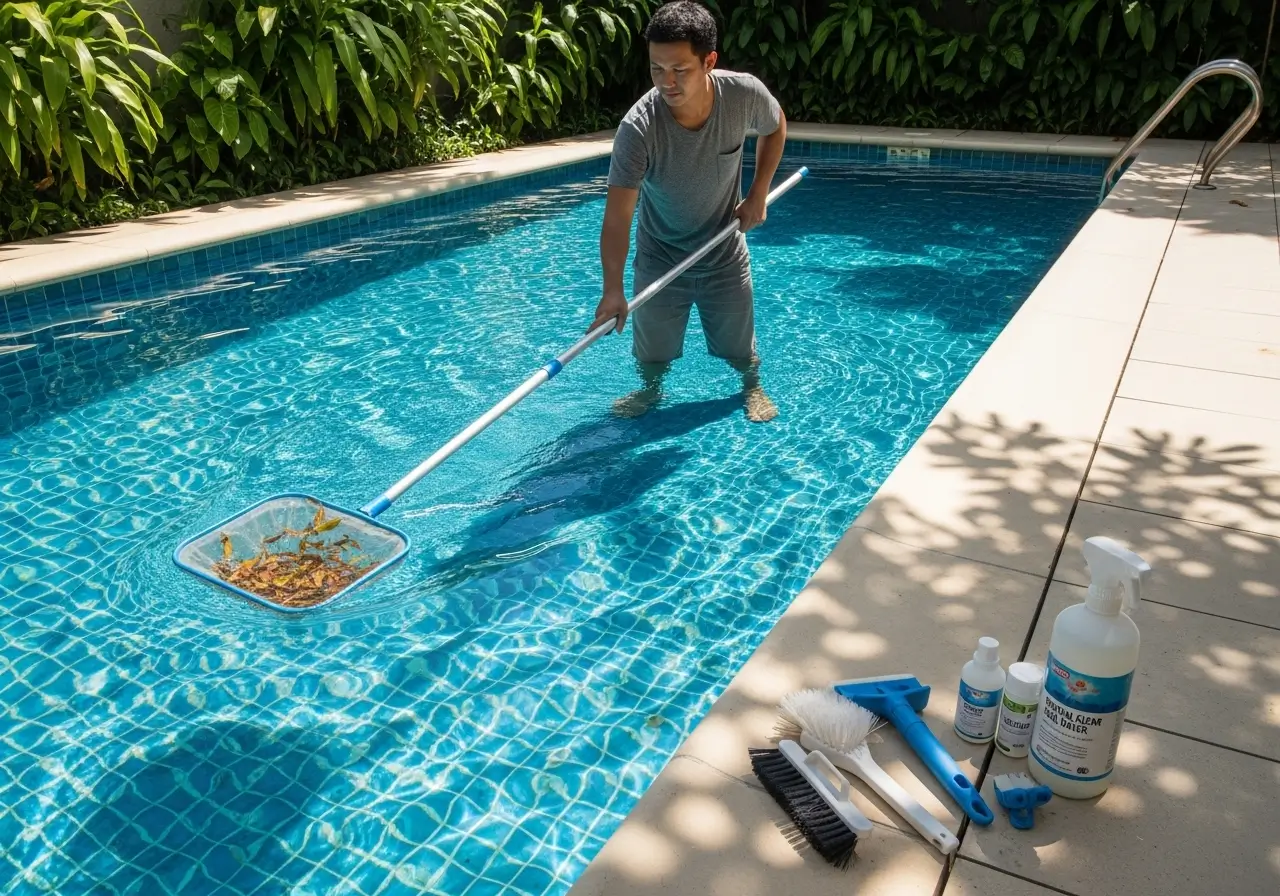 Cara Merawat Air Kolam Renang agar tetap jernih
