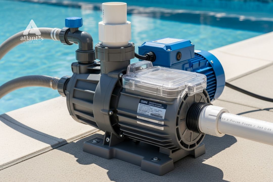 cara kerja pompa kolam renang