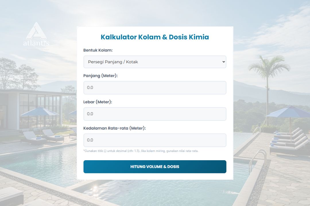 kalkulator kolam renang