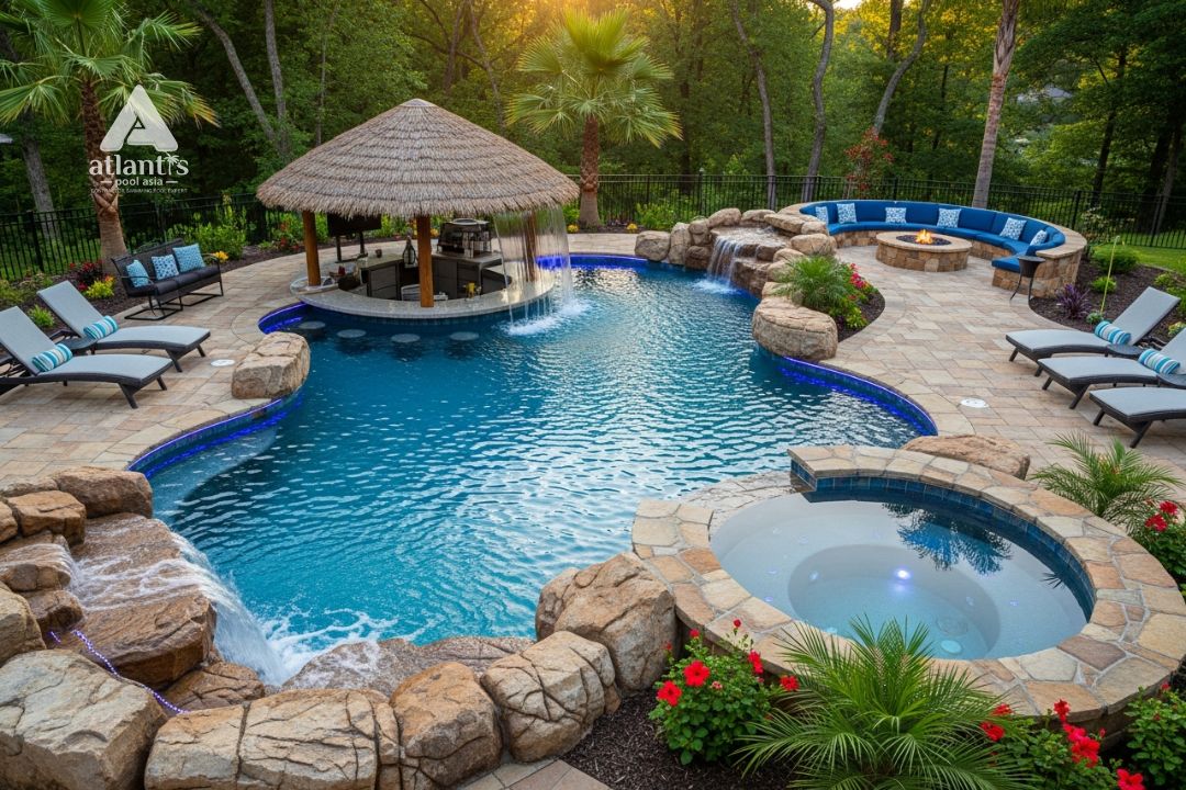 kontraktor kolam renang custom murah