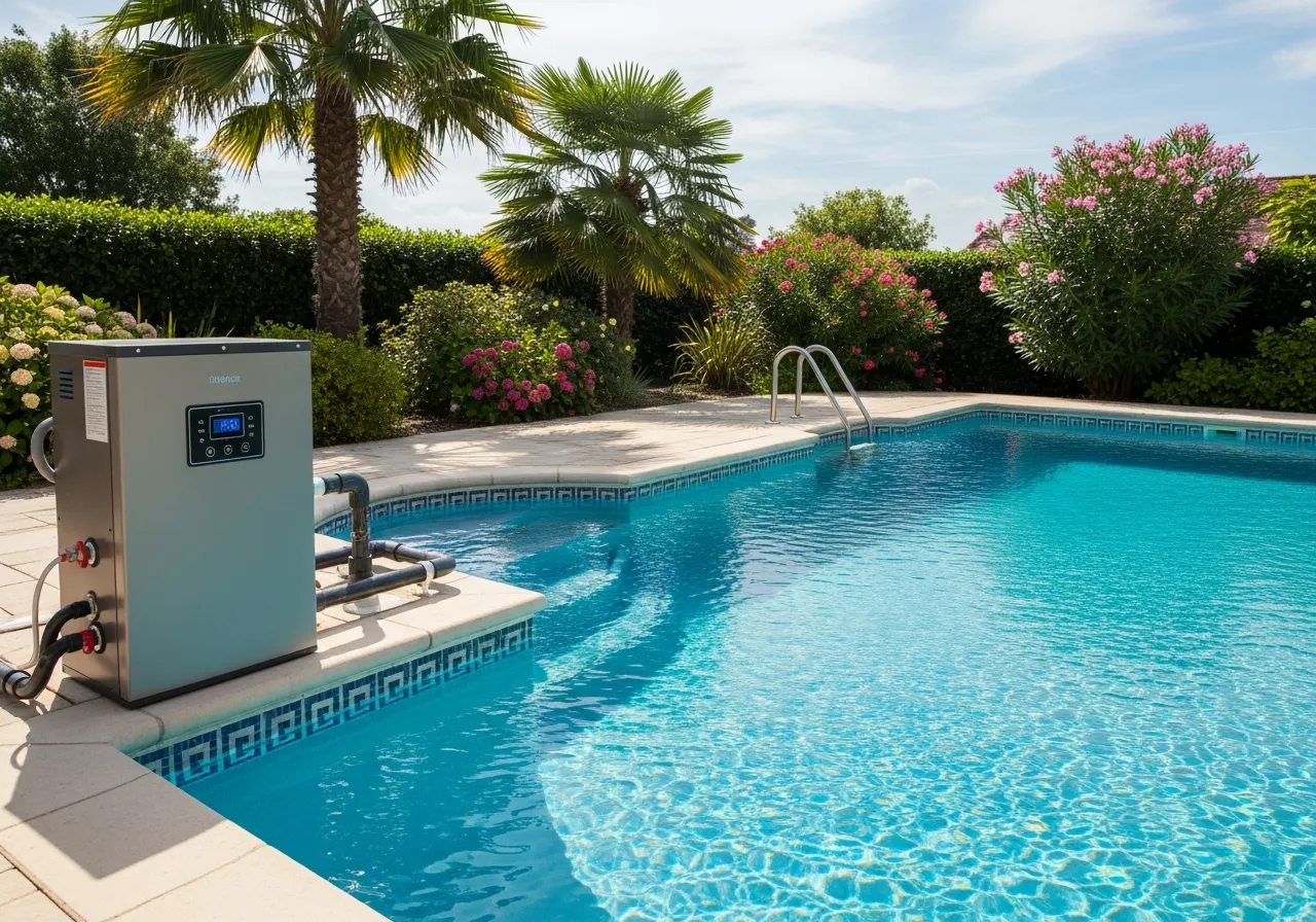 water heater kolam renang