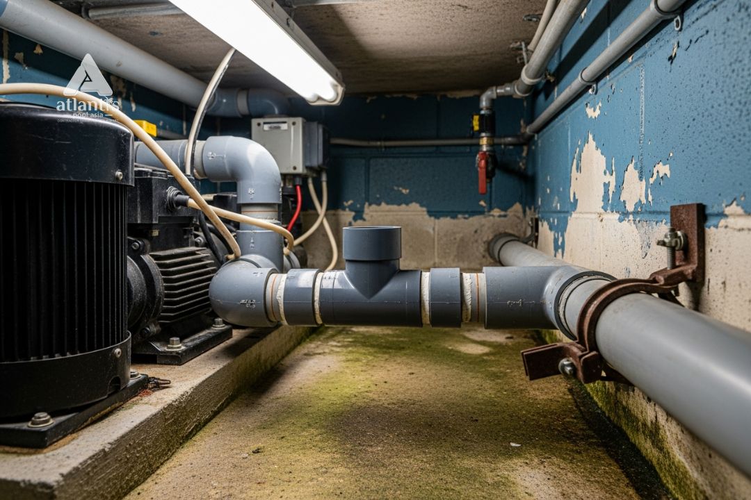 cara instalasi pipa kolam renang