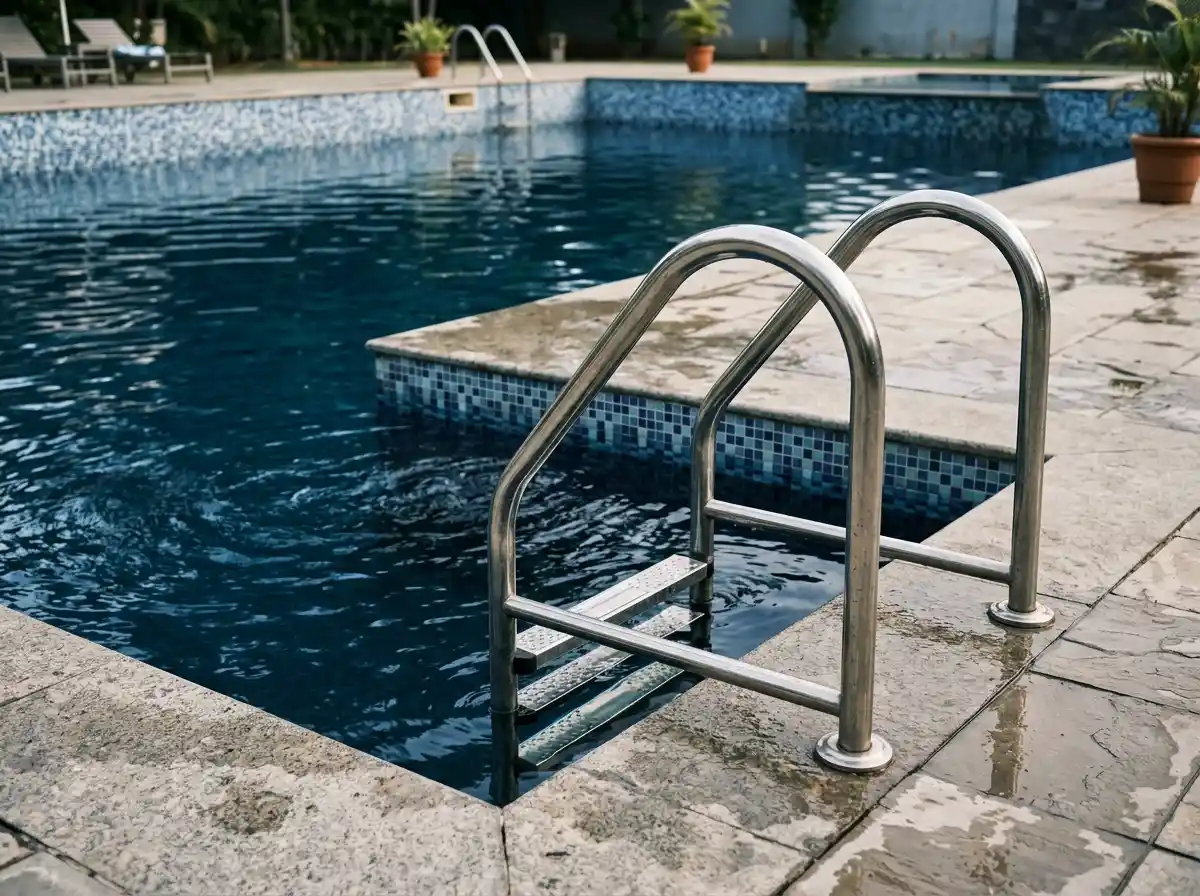 Pilihan Model Tangga Kolam Renang